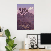 Reiseplakat Joshua-Tree-Nationalpark Poster (Heimbüro)
