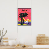 Reiseplakat Kairo, Ägypten Poster (Küche)