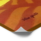 Reiseplakat Kalifornien Poster (Ecke)