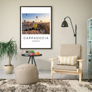 Reiseplakat, Kappadokien Türkei, individuell anpas Poster