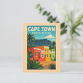 Reiseplakat Kapstadt, Südafrika, Postkarte (Stehend Vorderseite)