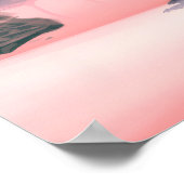 Reiseplakat King Pine Ski Resort Poster (Ecke)