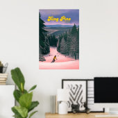 Reiseplakat King Pine Ski Resort Poster (Heimbüro)