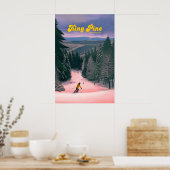 Reiseplakat King Pine Ski Resort Poster (Küche)