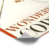 Reiseplakat Kopenhagen-Dänemark Poster (Ecke)