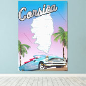 Reiseplakat Korsika Leinwanddruck (Insitu (Holzboden))