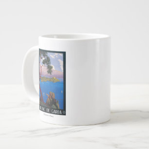 Reiseplakat Lago di Garda Jumbo-Tasse