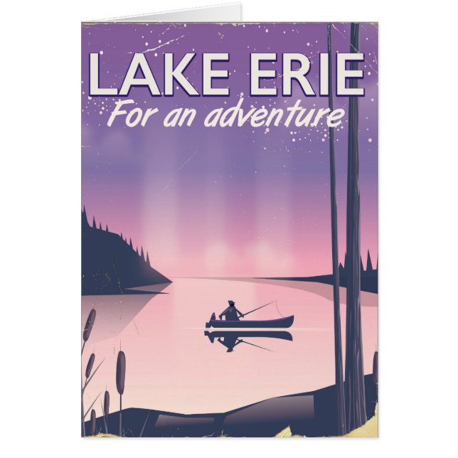 Reiseplakat Lake Erie (Vorne)