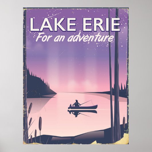 Reiseplakat Lake Erie Poster (Vorne)