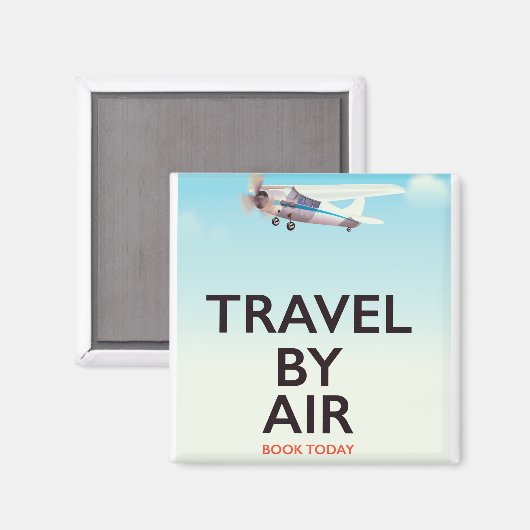 Reiseplakat Magnet (Vorderseite/Rückseite)