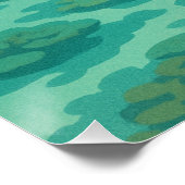 Reiseplakat (Malediven) Poster (Ecke)