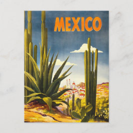 Reiseplakat Mexiko Postkarte