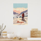 Reiseplakat Morgins-Skigebiet Poster (Küche)
