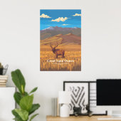 Reiseplakat Nationalpark Great Sand Dunes Poster (Heimbüro)