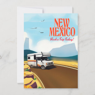 Reiseplakat New Mexico Einladung