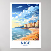 Reiseplakat Nice France Poster (Vorne)