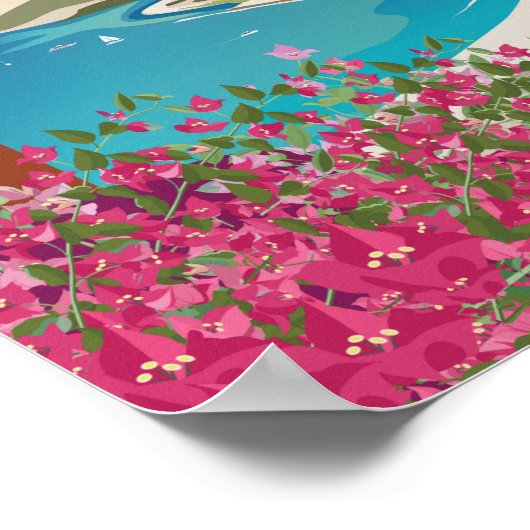 Reiseplakat "Nice france" Poster (Ecke)