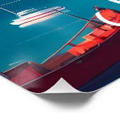 Reiseplakat Norwegen Poster (Ecke)