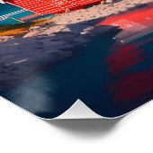 Reiseplakat Norwegen Poster (Ecke)