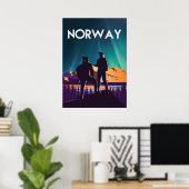 Reiseplakat Norwegen Poster (Heimbüro)