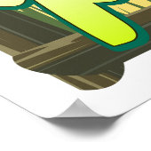 Reiseplakat Polynesia Beach Poster (Ecke)