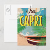 Reiseplakat Postkarte (Vorne/Hinten)