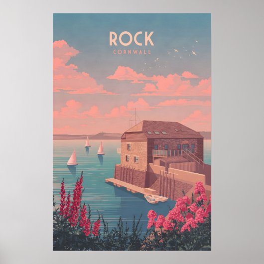 Reiseplakat Rock Cornwall Poster (Vorne)