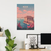 Reiseplakat Rock Cornwall Poster (Heimbüro)