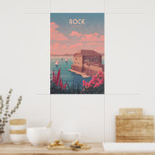 Reiseplakat Rock Cornwall Poster (Küche)