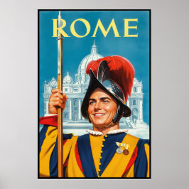 Reiseplakat Rom Poster