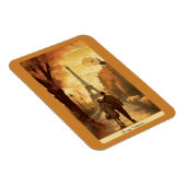 Reiseplakat, Romantik in Paris individuell anpassb Magnet (Rechte Seite)