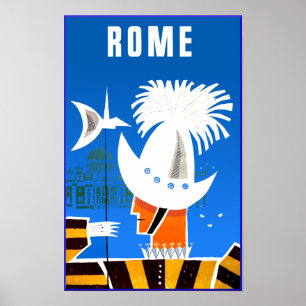 Reiseplakat Roms, Italien Poster