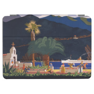 Reiseplakat - Santa Catalina Island, Kalifornien iPad Air Hülle