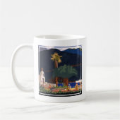 Reiseplakat - Santa Catalina Island, Kalifornien Kaffeetasse (Links)