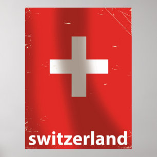 Reiseplakat Schweiz Vintage Poster