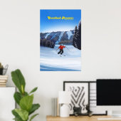 Reiseplakat Skigebiet Camelback Mountain Poster (Heimbüro)