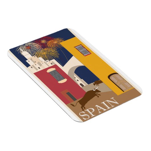 Reiseplakat Spanien Magnet (Rechte Seite)
