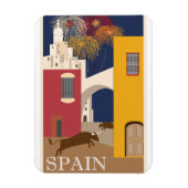 Reiseplakat Spanien Magnet (Vertikal)