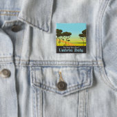 Reiseplakat Umbrien Button (Beispiel)
