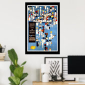 Reiseplakat Vintag Neuengland Urlaub Poster (Heimbüro)