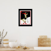 Reiseplakat Vintag Saint Croix Skifahren 3 Poster (Küche)