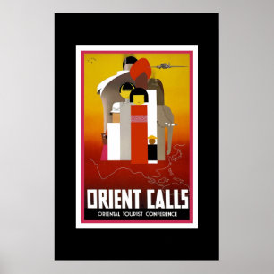 Reiseplakat Vintage Orient Poster