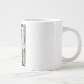 Reiseplakat von Chicago City Jumbo-Tasse (Rechts)