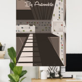Reiseplakat von Chicago City Poster (Heimbüro)