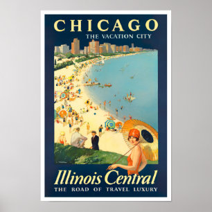 Reiseplakat von Chicago Poster