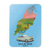 Reiseplakat von Isle of Man Magnet (Vertikal)