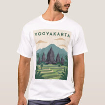 Reiseplakat Yogyakarta Indonesien