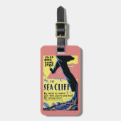 Reiseplakat zur Förderung von Sea Cliff, Long Isla Gepäckanhänger (Vorderseite vertikal)