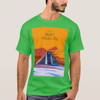 ReiseplakateBesuch MexikoChichen Itza T-Shirt