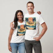 Reiseplakatschlucht in Mexiko T-Shirt (Unisex)